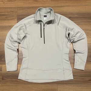 Patagonia R1 Flash Pullover Light Gray Women’s XL